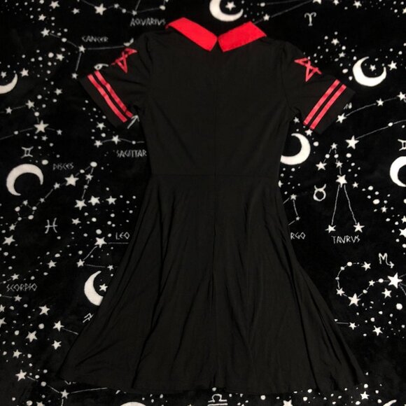 Killstar Dead City Skater Dress - Picture 9 of 9